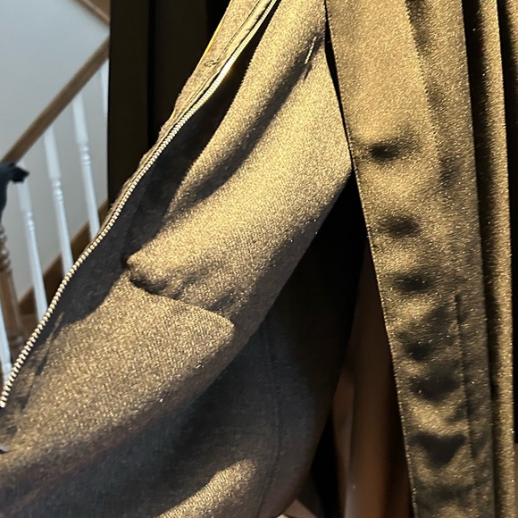 Men’s Black Harry Roses Trench Coat with removable Lining Size 40 - Picture 12 of 16